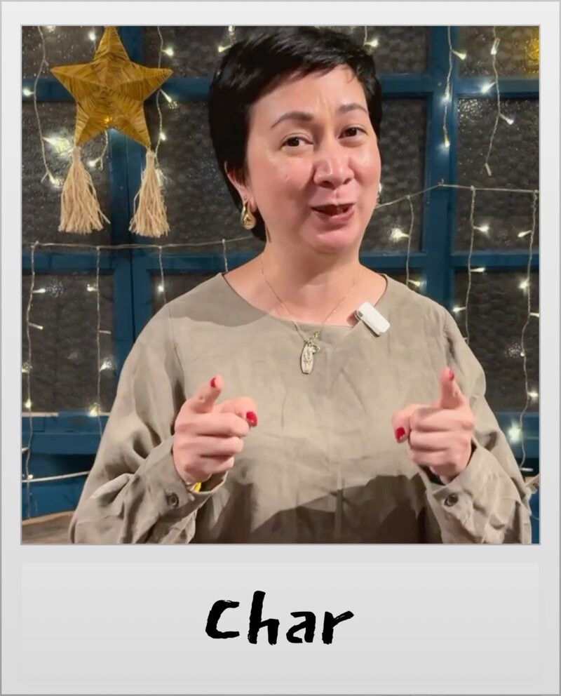 Christmas performers in festive costumes