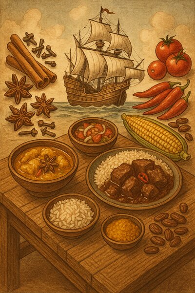 Manila Galleon Trade: How Two Continents Met on a Plate (1565-1815)