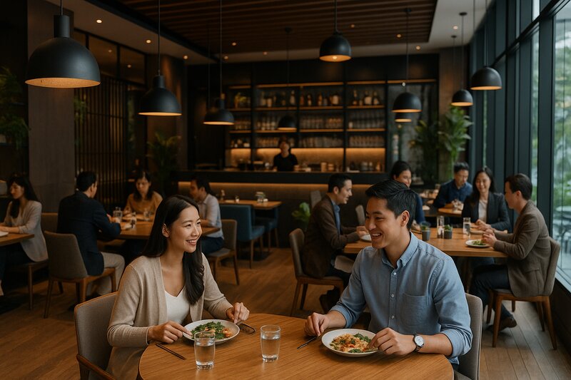 Dining establishment in Ortigas